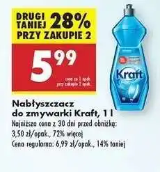 Biedronka Nabłyszczacz do zmywarki Kraft, 1 l oferta