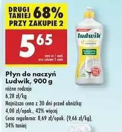 Biedronka Płyn do naczyń Ludwik 900 g oferta