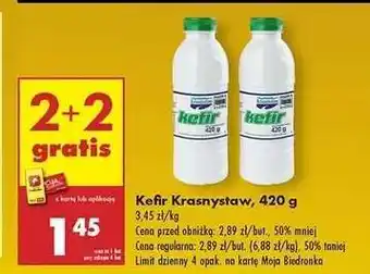 Biedronka Kefir Krasnystaw, 420 g oferta