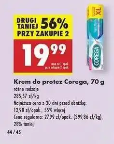 Biedronka Krem do protez Corega , 70 g oferta
