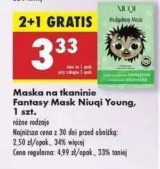 Biedronka Maska na tkaninie Fantasy Mask Niuqi Young , 1 szt oferta
