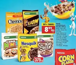 Biedronka Płatki śniadaniowe Nestlé, 375 g oferta