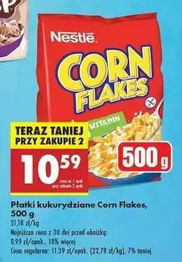 Biedronka Płatki kukurydziane Corn Flakes , 500 g oferta