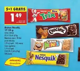 Biedronka Baton Nestlé, 17-25 g oferta