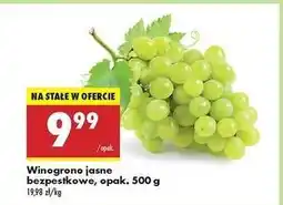 Biedronka Winogrono jasne bezpestkowe, opak. 500 g oferta