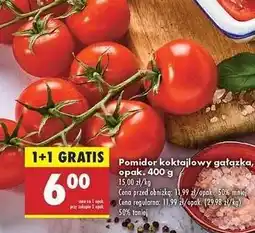 Biedronka Pomidor koktajlowy gałązka opak 400 g oferta