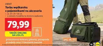 Lidl Torba wędkarska Crivit oferta