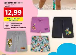 Lidl Spodenki dziecięce OnLine oferta