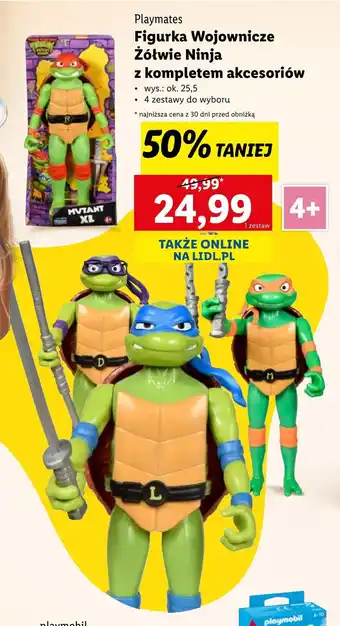 Lidl Figurka Żółwie Ninja oferta