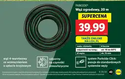 Lidl Wąż ogrodowy Parkside oferta
