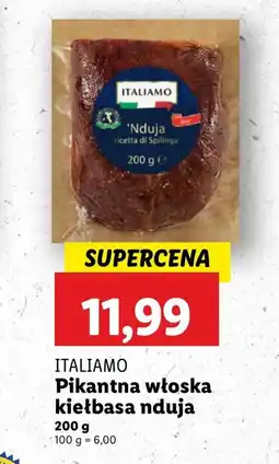 Lidl Nduja Italiamo oferta