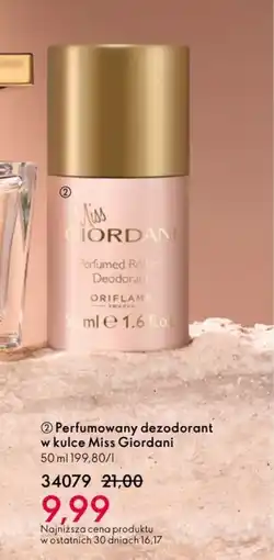 Oriflame Dezodorant Miss giordani oferta