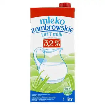 Lidl Mleko zambrowskie UHT 3,2 % 1 l oferta