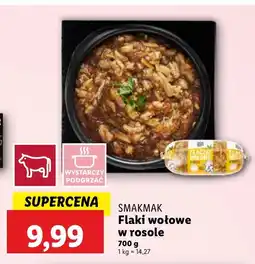 Lidl Flaki wołowe Smakmak oferta