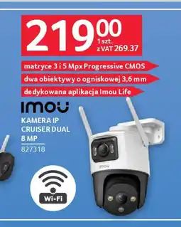 Selgros Kamera ip cruiser dual 8 mp oferta