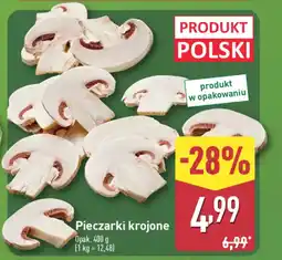 ALDI Pieczarki krojone oferta
