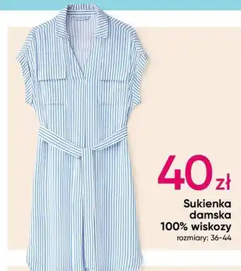 Pepco Sukienka damska z wiskozy 36-44 oferta