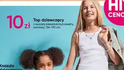Pepco Top dziewczęcy z nadrukiem 134-170 cm oferta