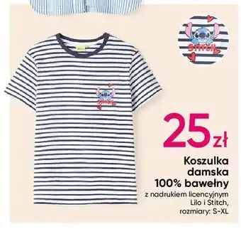 Pepco Koszulka damska lilo i stitch s-xl oferta