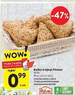Intermarche Bułka trójkąt fitness Reva oferta