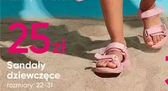 Pepco Sandały dziewczęce 22-31 oferta