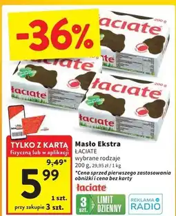 Intermarche Masło ekstra Łaciate oferta
