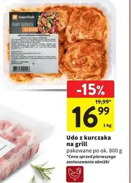 Intermarche Udo z kurczaka w marynacie Superdrob oferta