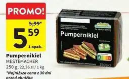 Intermarche Chleb pumpernikiel Mestemacher oferta
