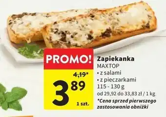 Intermarche Zapiekanka z pieczarkami Maxtop oferta