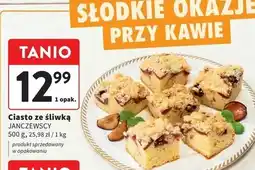 Intermarche Ciasto ze śliwkami Janczewscy oferta