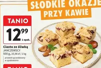 Intermarche Ciasto ze śliwkami Janczewscy oferta