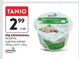 Intermarche Dip śmietankowy z czosnkiem i ziołami Mlekpol oferta