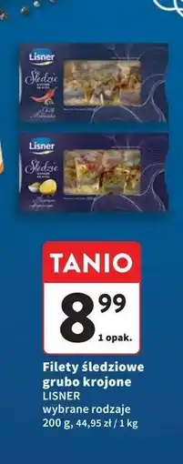 Intermarche Filety śledziowe grubo krojone z chili i pietruszką Lisner oferta