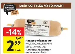 Intermarche Pasztet wieprzowy Prosto Z Wędliniarni oferta