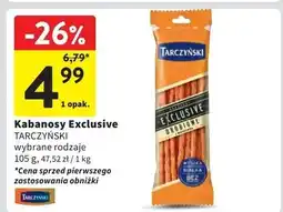 Intermarche Kabanosy drobiowe Tarczyński Exclusive oferta