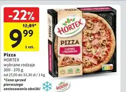 Intermarche Pizza z szynką i pieczarkami Hortex oferta