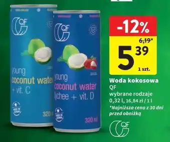 Intermarche Woda kokosowa z liczi Qf oferta