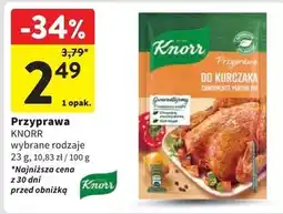 Intermarche Przyprawa do złotego kurczaka Knorr oferta