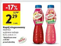 Intermarche Napój jabłko-rabarbar Hortex oferta
