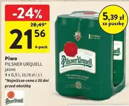 Intermarche Piwo Pilsner Urquell oferta