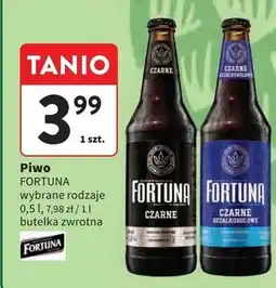 Intermarche Piwo Fortuna Czarne Bezalkoholowe oferta