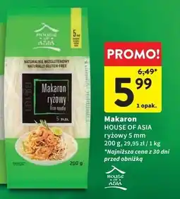 Intermarche Makaron ryżowy 5 mm House Of Asia oferta