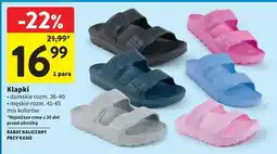 Intermarche Klapki męskie 41-45 oferta