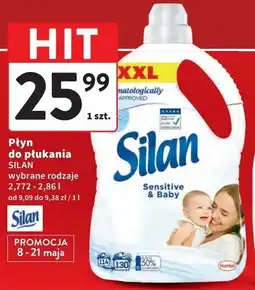 Intermarche Płyn do płukania sensitive & baby Silan Sensitive oferta