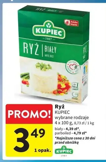 Intermarche Ryż parboiled Kupiec oferta
