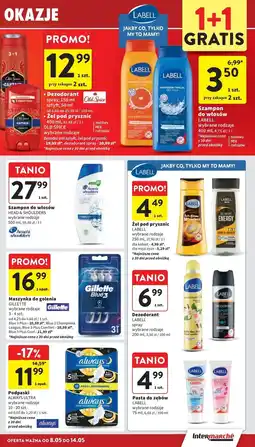 Intermarche Szampon do włosów przeciwłupieżowy Labell oferta