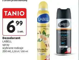 Intermarche Dezodorant wanilia Labell oferta