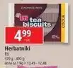E.Leclerc Herbatniki kakaowe Eti Tea Biscuits oferta