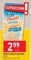 E.Leclerc Płatki owsiane górskie Melvit oferta