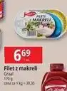 E.Leclerc Filety z makreli w oleju Graal oferta